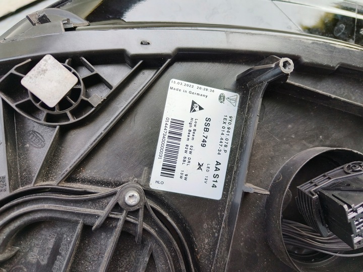 фото №10, Porsche cayenne 2019-2022 фара лампа полный led matrix оригинал usa