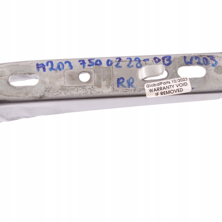 фото №10, Mercedes w203 петля крышки заднее правое чёрный obsydian 197 a2037500228