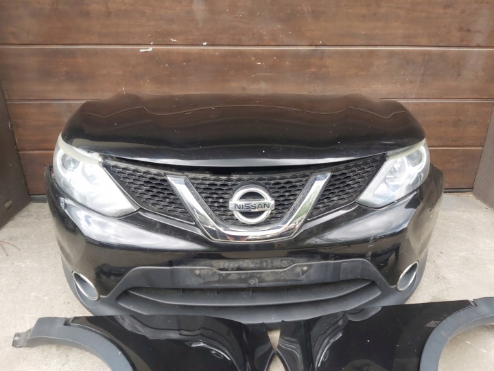 фото №6, Nissan qashqai ii j11 бампер фара pas капот крило комплектний перед