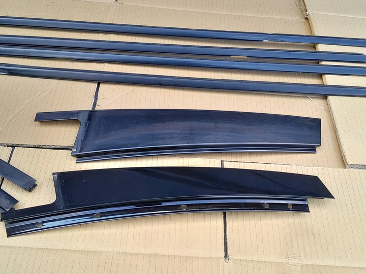 фото №6, Планки декори зовнішні двері тінь line блиск bmw e90 м-пакет комплект