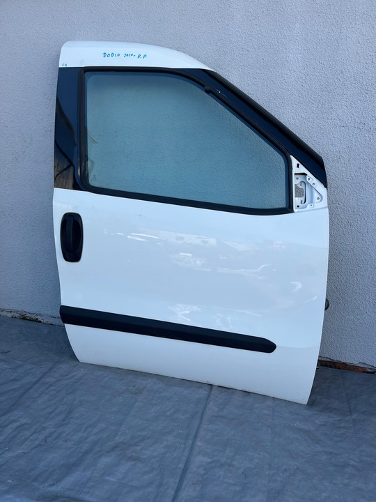 фото №6, Fiat doblo ii рестайлинг дверь правые передние белый 2014-