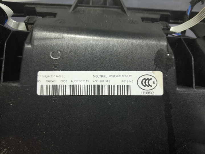 фото №6, Audi a8 d5 рамка тунель консоль середня декори 4n1864348 2ya