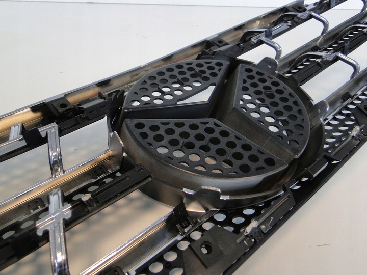 фото №11, Mercedes ml 163 w163 решітка радіатора решітка бампера