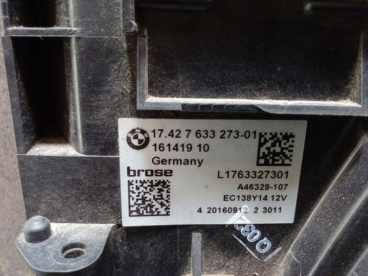 фото №5, Bmw 5 f10 f11 2.0d комплект радіатор 7633273