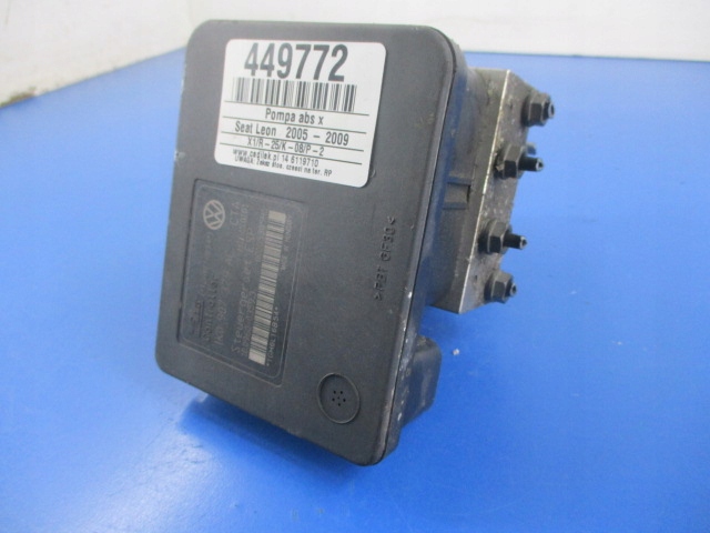 фото №8, Seat leon ii насос блок управления abs esp 1k0614517af