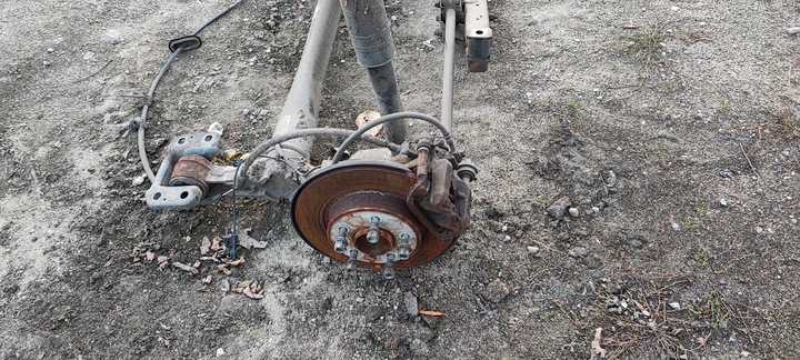 фото №9, Opel zafira c iii 1.6 cdti балка підвішування зад задня вісь підвішування