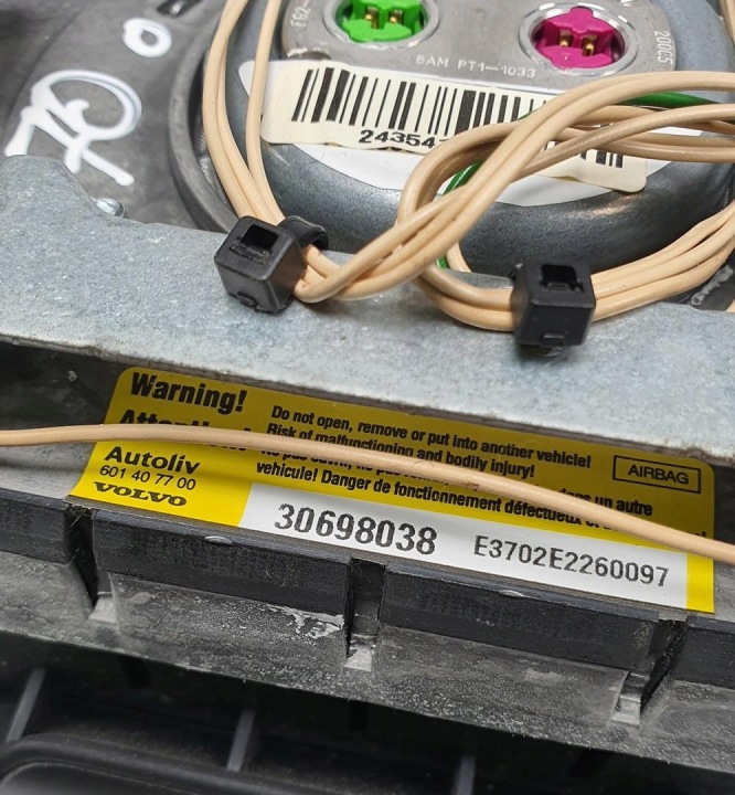 фото №6, Подушка air bag подушка  водія volvo v70 ii 30698038