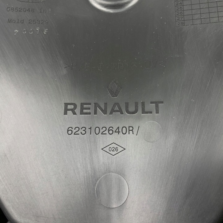 фото №13, Новий оригінальний номер решітка радіатора решітка renault kangoo iii iv 2021- 623105549r 623102640r