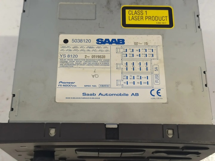 фото №6, Saab 9-5 2002 радіоприймачі