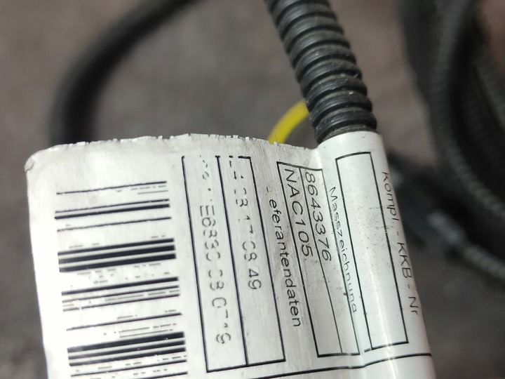 фото №6, Жгут установка электрический двигателя bmw f39 x2 f48 x1 b46 b46a20b европа