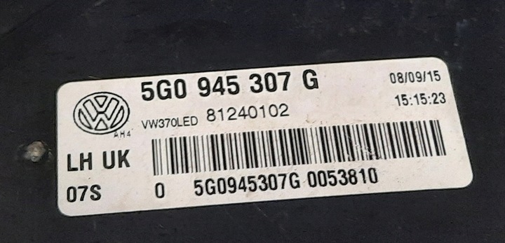 фото №8, Vw golf vii gti 15r лампы зад крышки led