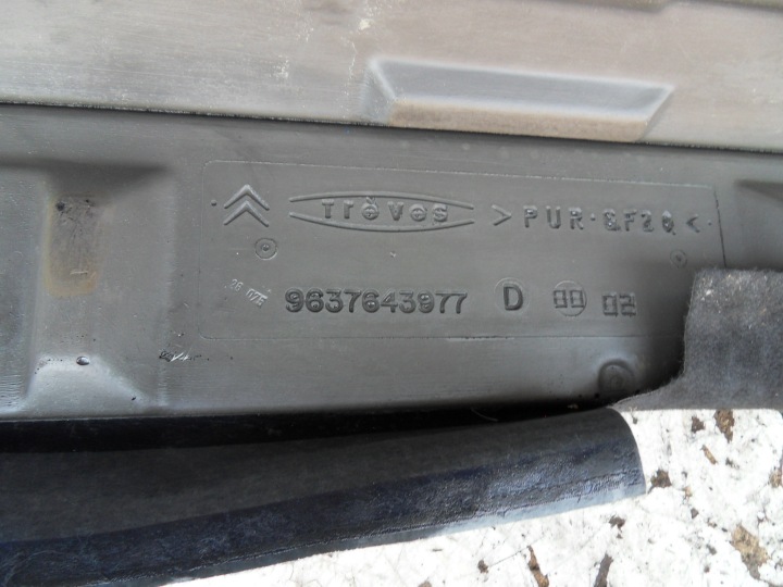 фото №11, Citroen c5 i рестайлінг 04-08 килимок покриття  багажника універсал килим полка