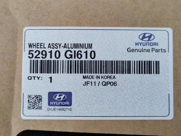 фото №14, Диск hyundai ioniq 5 19'' 7,5j et-49,5 5x114,3 52910-gi610 идеальная