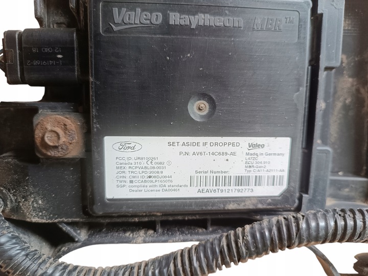 фото №1, Модуль blis радар ассистент ремня зад правые ford c-max mk2