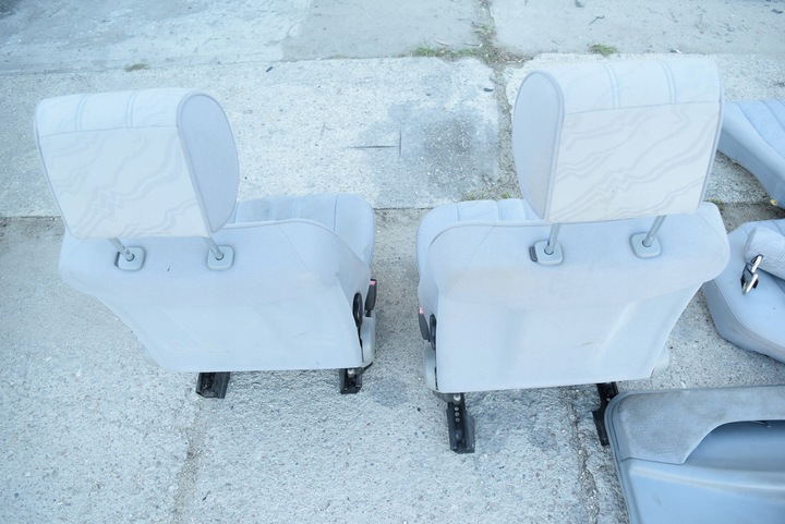 фото №5, Mercedes w210 оббивка сидіння сидіння eu сірий комплект sedan