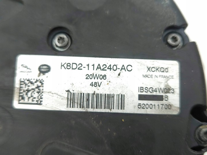 фото №9, Land rover evoque ii 2020 генератор k8d211a240ac