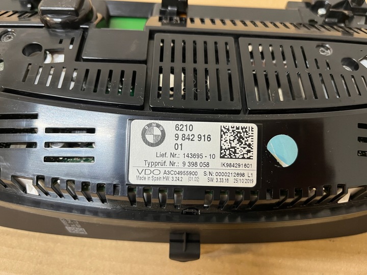 фото №16, Bmw 3 g20 g21 спидометр приборы панели распределительной оригинал европа