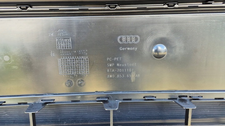 фото №13, Решітка радіатор решітка радіатора audi a4 b9 8w0 8w 15-19 чорний оригінальний номер 8w0853651ab нова !!