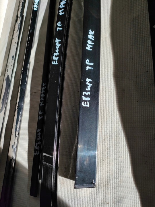 фото №8, Bmw x3 e83 рестайлинг планки теневая линия комплект