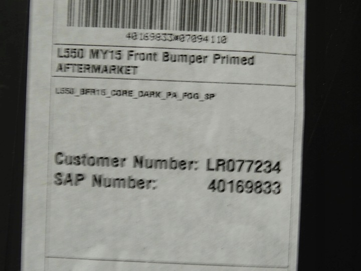 фото №15, Новый оригинальный бампер переднее pdc discovery sport l550 2015-18 lr077234