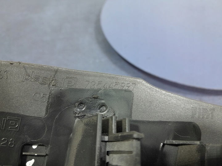 фото №7, Fiat 500 07- планка dekor панелі консолі комплект 735445997