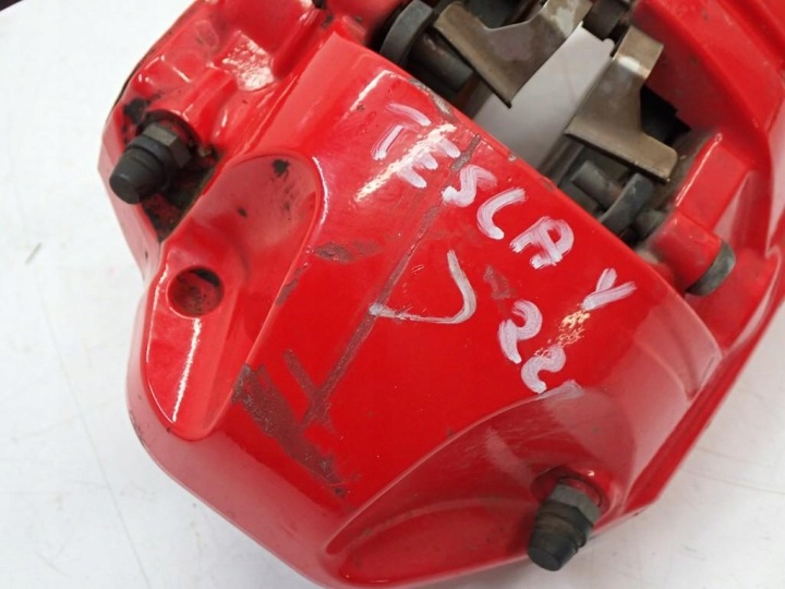 фото №12, Суппорт тормозной левые перед brembo 4x4 awd tesla модель y 3d3 3d6 22r