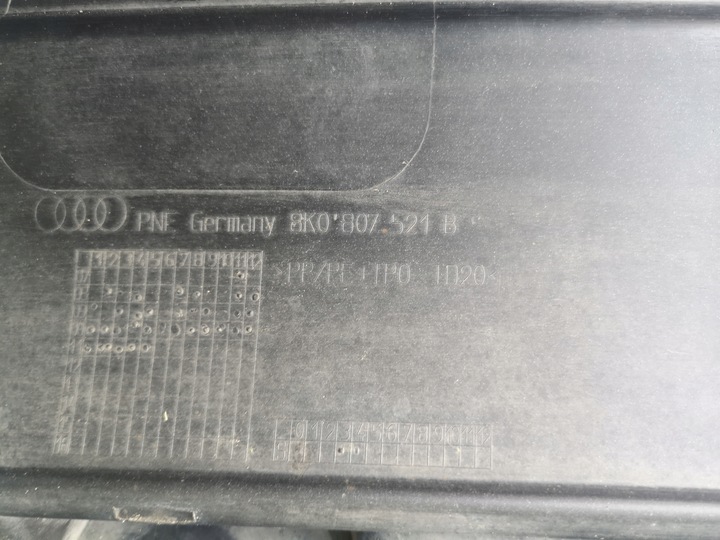 фото №11, Audi s4 8k b8 - спойлер бампера зад