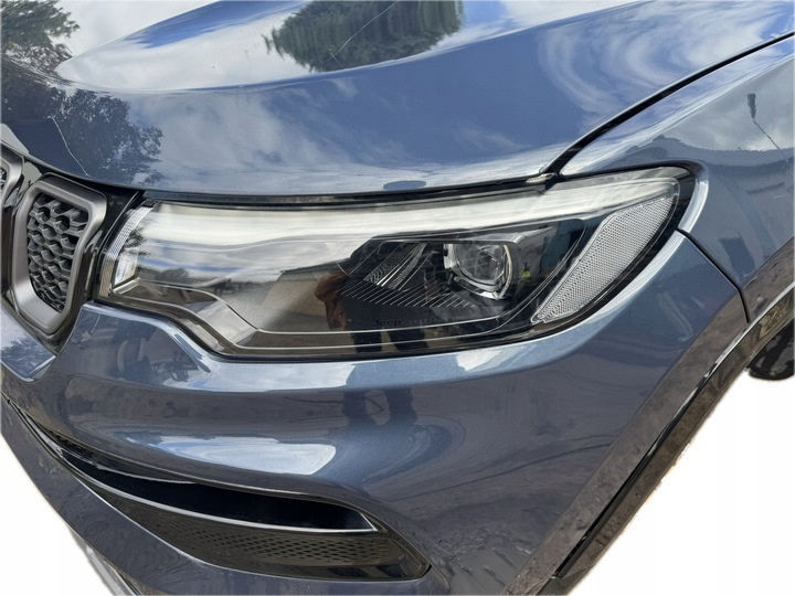 фото №7, Jeep compass ii рестайлинг гибрид перед комплектный бампер лампы pas капот