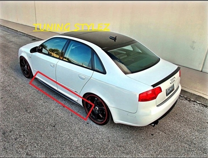 фото №8, Audi a4 b6 b7 планки пороговые dtm 2 штуки audi a4 b6 b7 s line