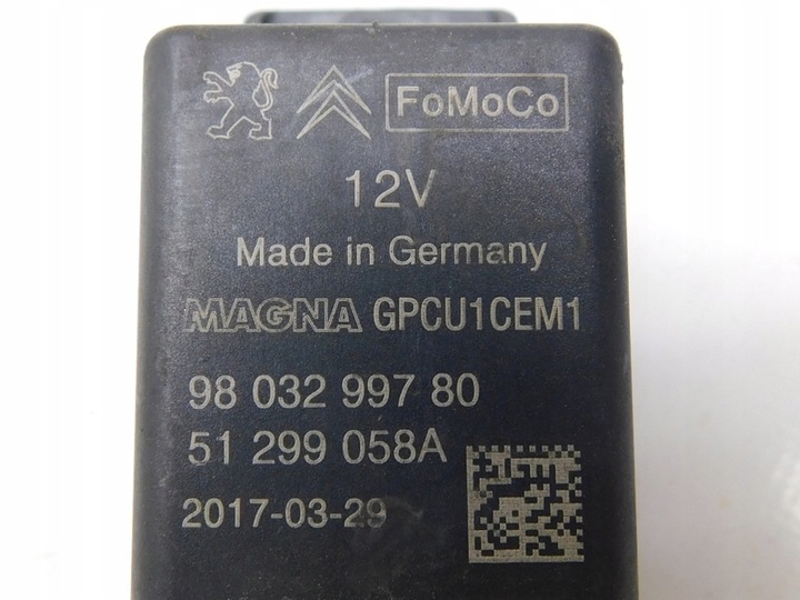 фото №9, Реле свічок розжарювання 9803299780 - ford 2.0 tdci peugeot 1.6 bluehdi