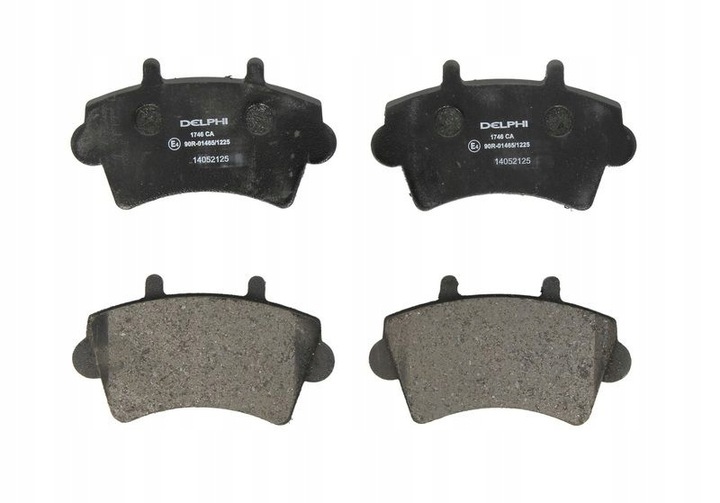 фото №16, Гальмівні колодки ham. передні 1.9dti,2.2dci t28,t33 08/00--