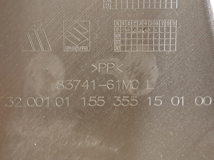 фото №12, Suzuki sx4 s-cross 18r 1.4t рестайлинг боковина обивка дверь левый зад