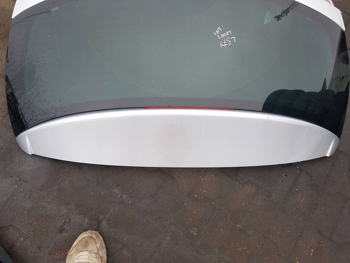 фото №5, Seat leon 2 ii рестайлінг 09-12r кришка багажника зад ls7y