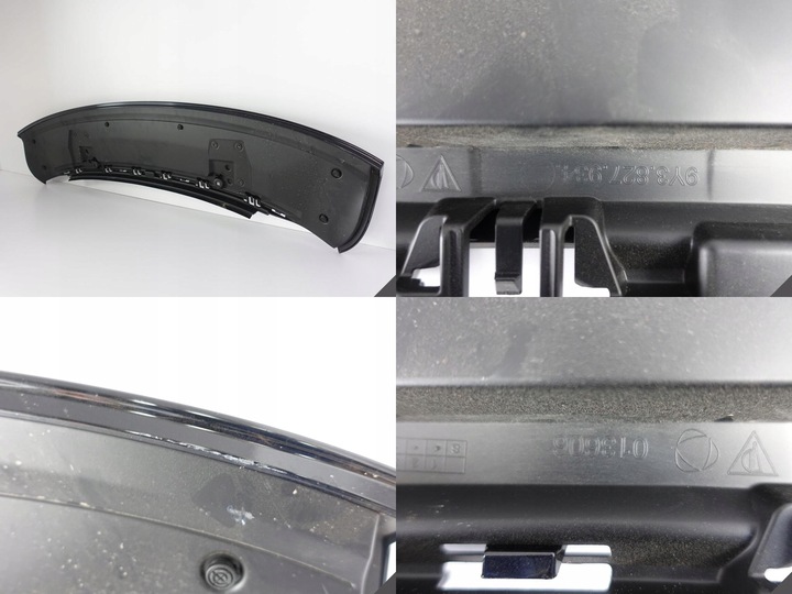 фото №10, Porsche cayenne 9y3 купе 18- кришка спойлер спойлер