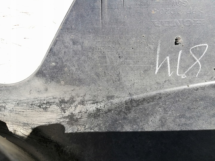 фото №14, Спойлер накладка бампер зад honda civic x