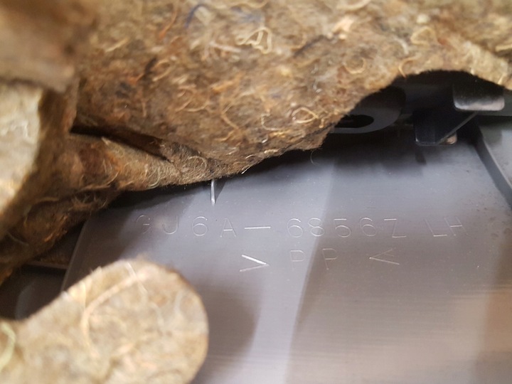 фото №5, Боковина оббивка двері 4szt комплект mazda 6 gg