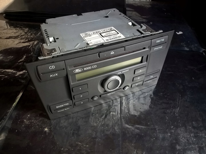 фото №1, Ford mondeo mk3 радіо visteon 6000 cd рестайлінг + код