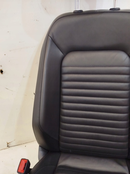 фото №9, Сиденье левый водителя vw passat b8 кожа , комплект , bdb. !