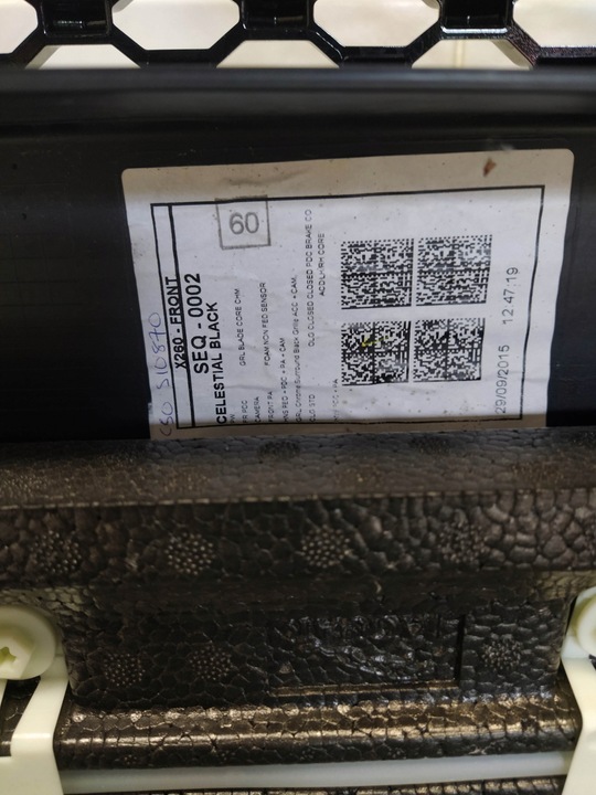 фото №15, Jaguar xf ii x260 бампер перед переднее 6 pdc радар камера celestial чёрный