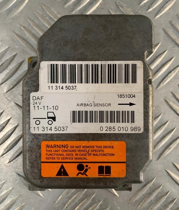 фото №1, Блок управления подушек модуль подушка безопасности daf 1851004