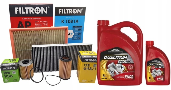 фото №1, 6l масло набор фильтров opel signum vectra c 2.2dti