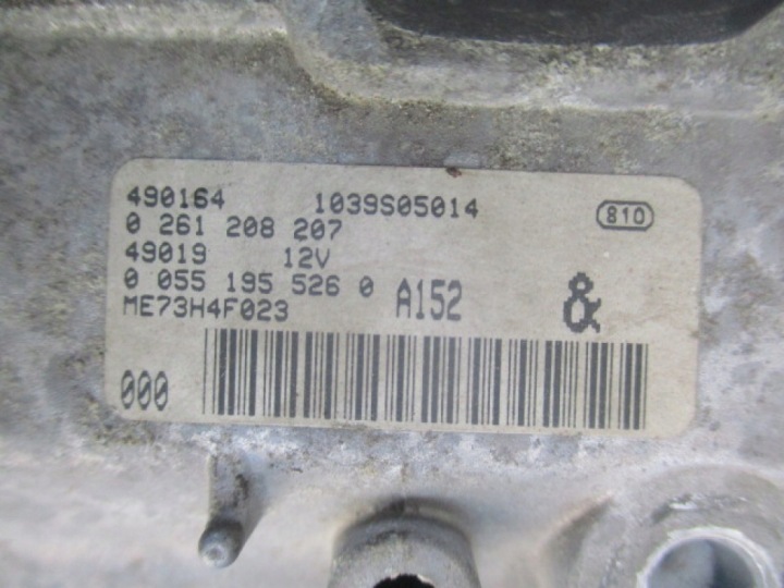 фото №5, Lancia musa 1.4 843a1000 компьютер двигателя 55195526 0261208207