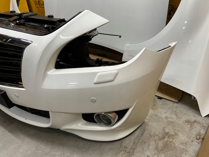 фото №9, Комплектний перед лампи радіатор infiniti q70 m35 m35h гібрид біла перлина