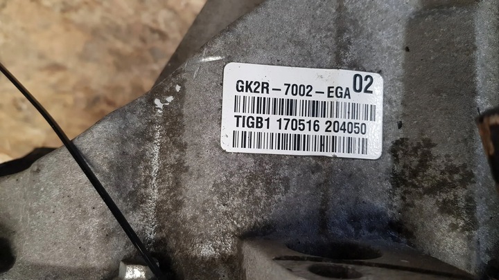 фото №6, Коробка передач коробки передач gk2r-7002-ega ford transit custom mk8 2.2 tdci 100km 17-