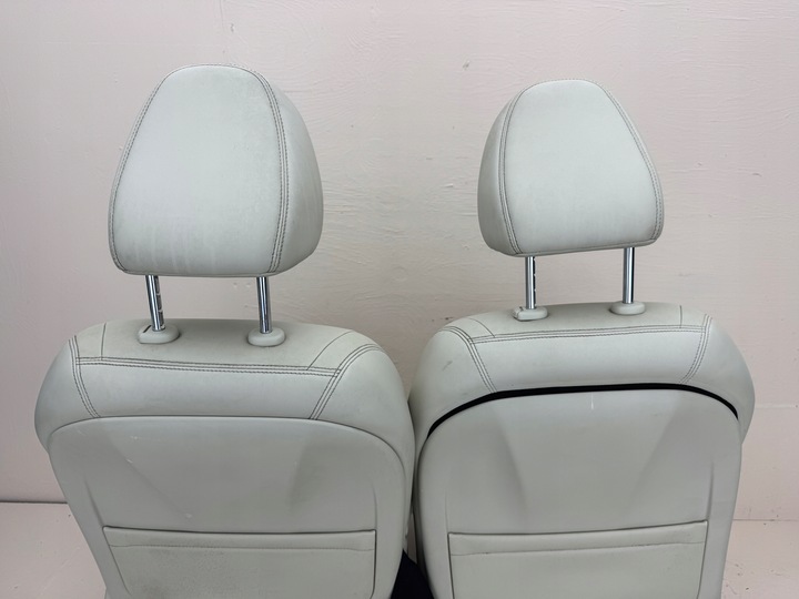 фото №11, Infiniti q50 сидіння правий лівий перед комплект usa шкіра