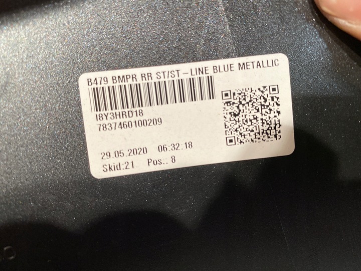 фото №16, Ford fiesta mk8 st-line бампер зад задний