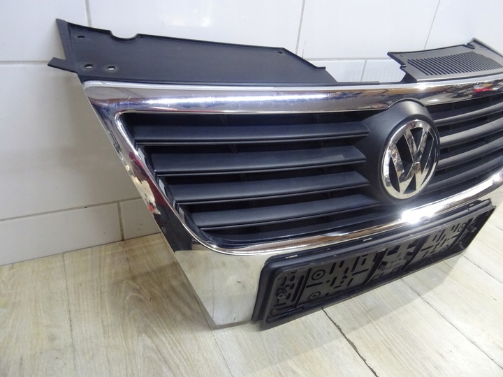 фото №3, Решётка радиатора бампера перед vw passat b6 3c0 3c0853651 b