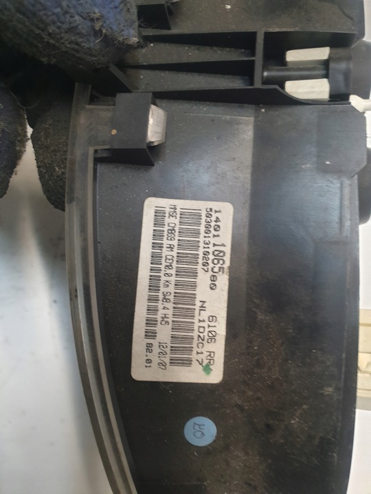фото №5, Спідометр  прилади puegeot expert ii 1.6 hdi 503001310207