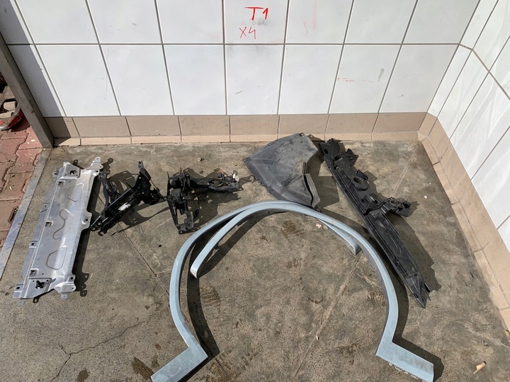 фото №12, Bmw x3 g01 x4 g02 рестайлинг комплектный перед радиатор бампер капот крыло