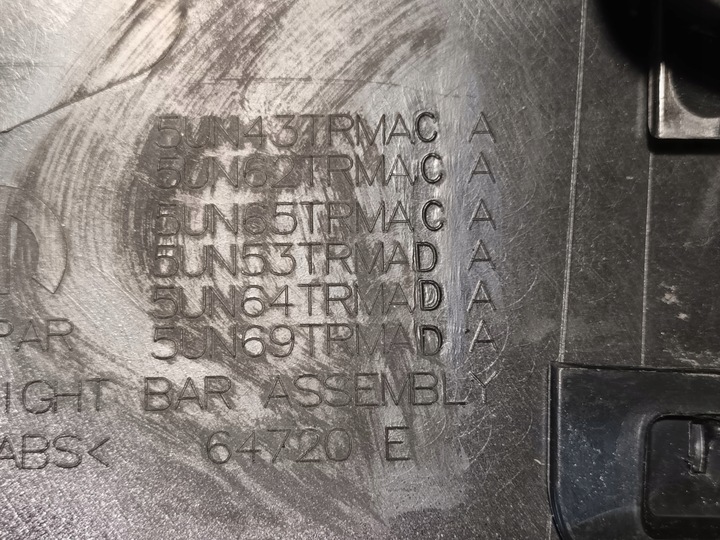 фото №8, Накладка na кришка багажника зад jeep compass ii планка задня